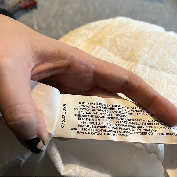 Sovere Studio Reason Mini Skirt Chalk White XS F - Picture 8 of 8